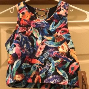 Dona Jo workout top - BNWT